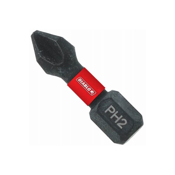 Diablo 25PK 1 2 Phillips Bit DPH21P25 - main